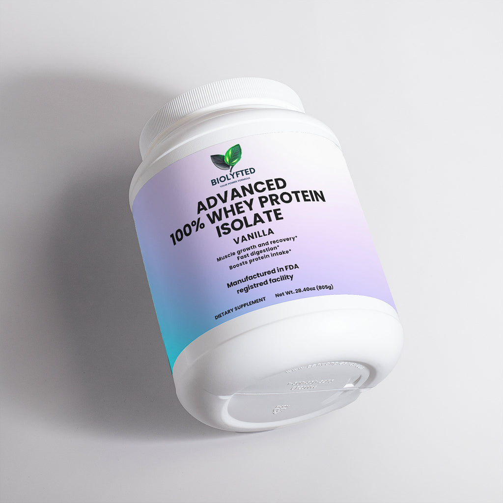 Whey Protein Aislado 100 % Avanzado (vainilla)