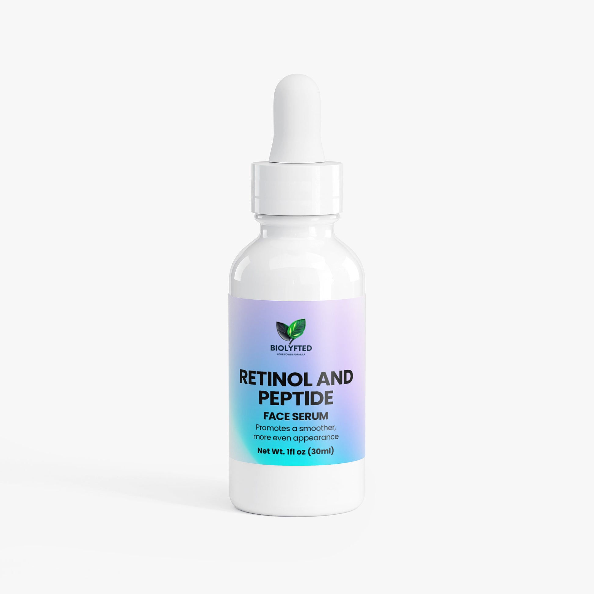Suero facial con retinol y péptidos